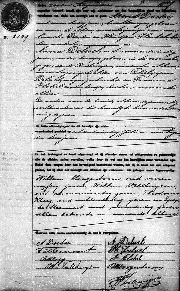 Docter-Delwel huw-7aug1912