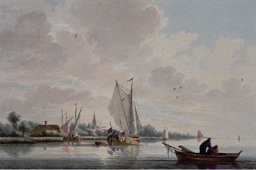 Afbeelding met transport, watervoertuig, verven, schip
Automatisch gegenereerde beschrijving